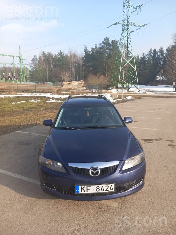 Mazda Pārdodas labi saglabājusies Mazda 6, labā braukšan