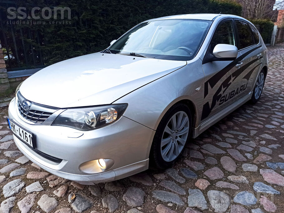 Impreza 2.0 benzīns, mehānika, pazeminātie, pilnpiedziņa. Pārdod īpašnieks.