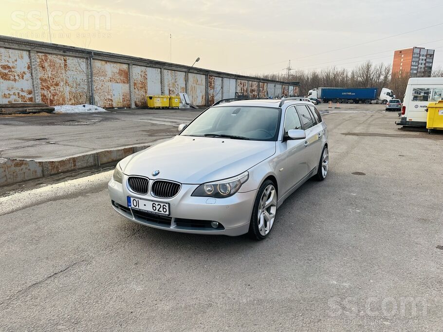 Pārdod Bmw 525i benzīns/gāze, 2007.gada aprīlis, automāts, Universālis.
Nes