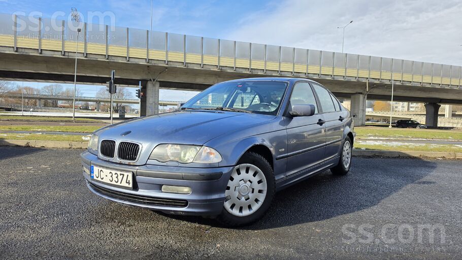 BMW Pārdodu gaiši zilas krāsas 2000. gada BMW E46 1.9 