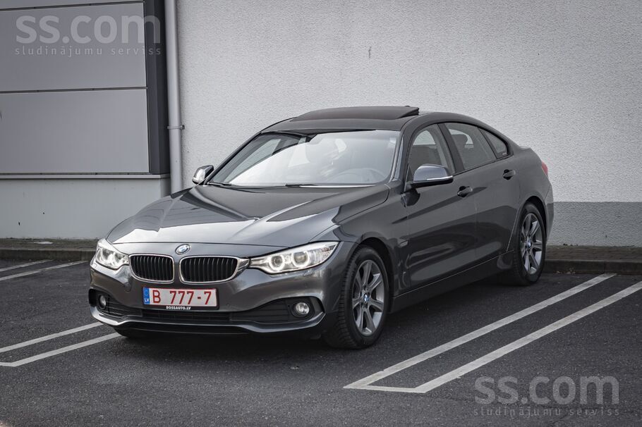 BMW 420D Grand Coupe 2.0 dīzelis Vācija, Automāts. 

140 kW / 190 ZS Autom