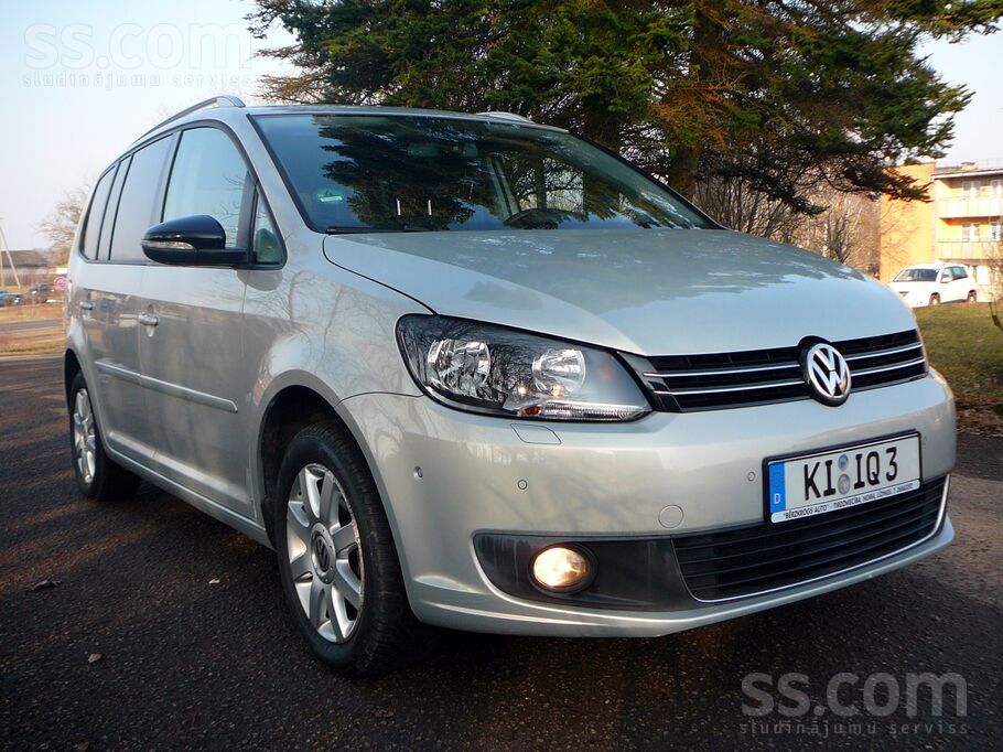 Volkswagen VW Touran, Tikko no Vācijas, 7 sēdvietas, 1.6Tdi, 
