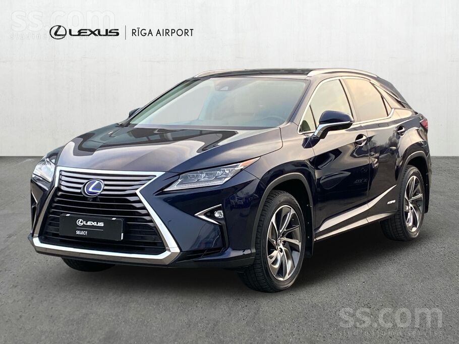 Lexus RX 450h 3.5 Hybrid 2017.g komplektācija Luxury.
Lexus Select visap