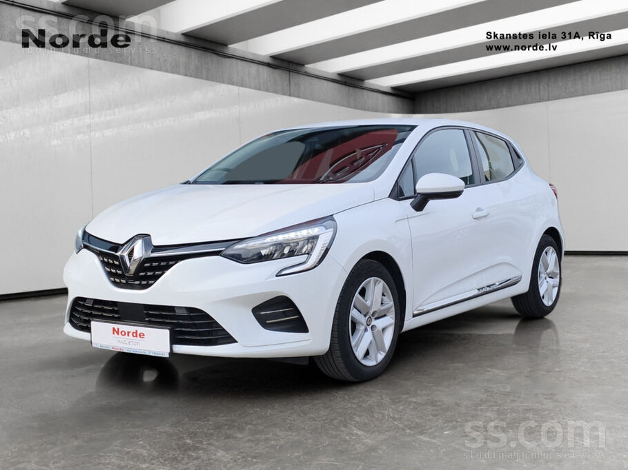 Renault Clio Zen Tce 100 Lpg ar rūpnīcā uzstādītu benzīna/gāzes dzinēju. Jau
