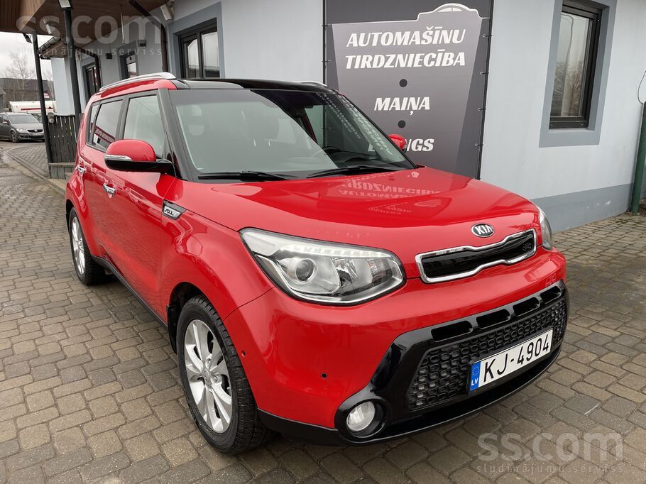 2016 Kia Soul 1.6 Benzīns 97kw/132zs ar Automātisko ātrumkārbu.
Jauns pirk