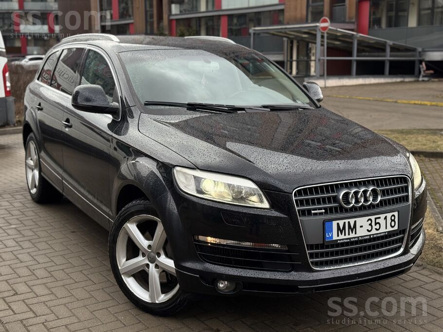 200% bez rūsas, Audi Q7, 3.0D, 171kw, quattro, bez pirmās iemaksas, kredîts,
