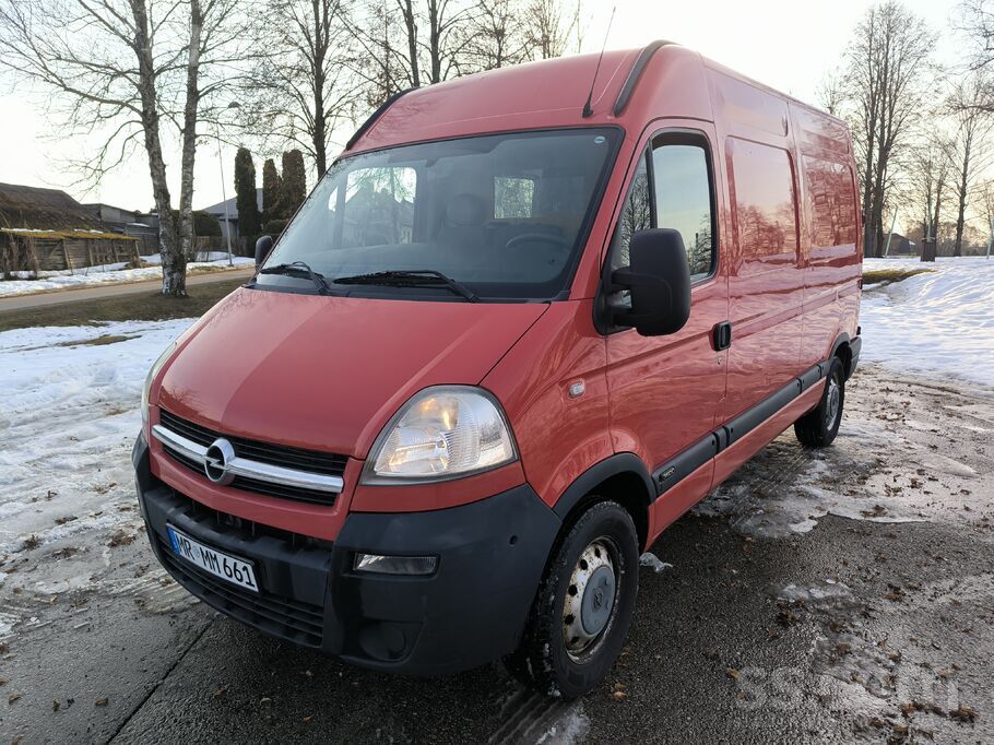 Opel Movano 2.5cdti 84kw tikko ievests. Auto ļoti labā stāvoklī, pilnībā bez