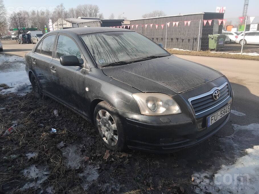 Продаю toyota avensis 2.0i Automats benzins gaz 2006 дефект мотора Снята с у