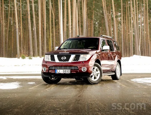 Nissan Pathfinder 7 Sēdvietas 2.5l dīzelis. 126kw
Tehniskā apskate derīga l