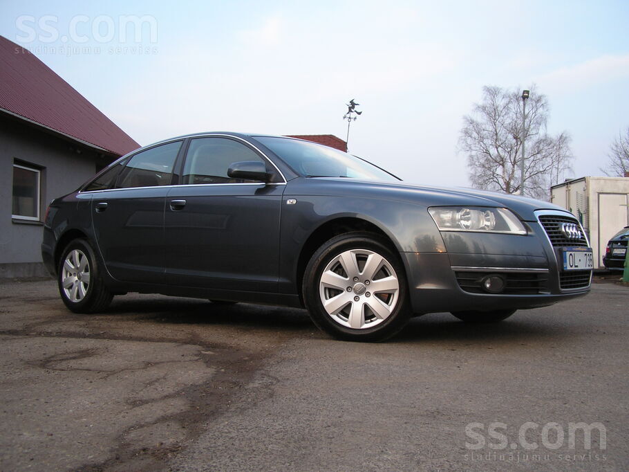 Audi Tikko no Vācijas. Audi A6. Pilna servisa vēsture. 
