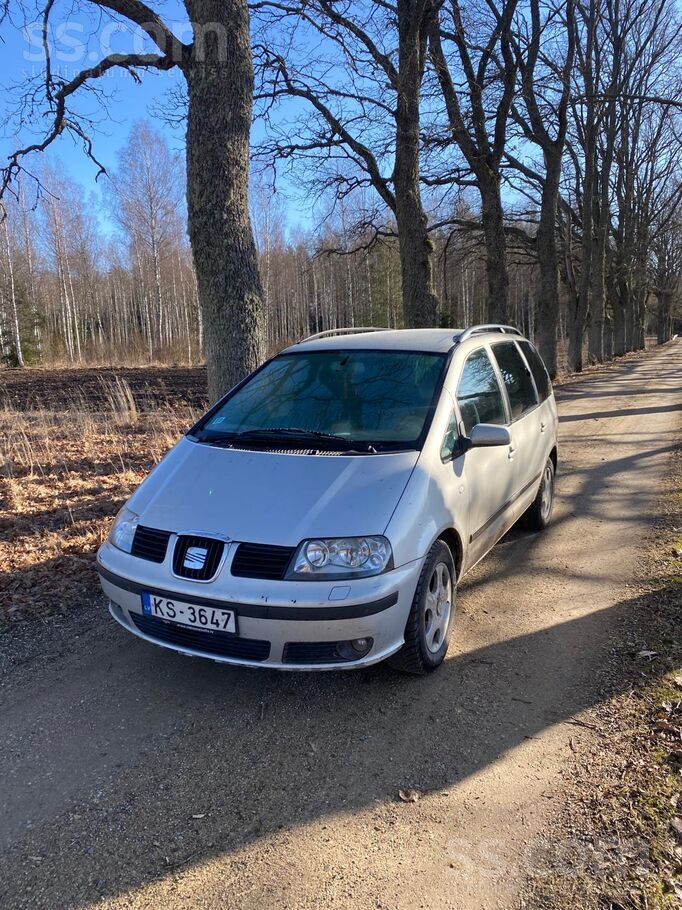 Palīdzu pārdot Seat Alhambra 1.9Tdi 85kw.
Auto bez apskates, stāv bez piel