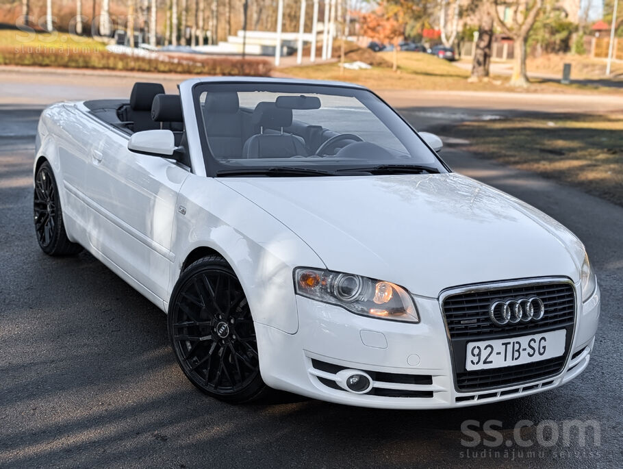 Audi Audi A4 Kabriolets 3.0tdi Quattro Mehānika, Tikko 