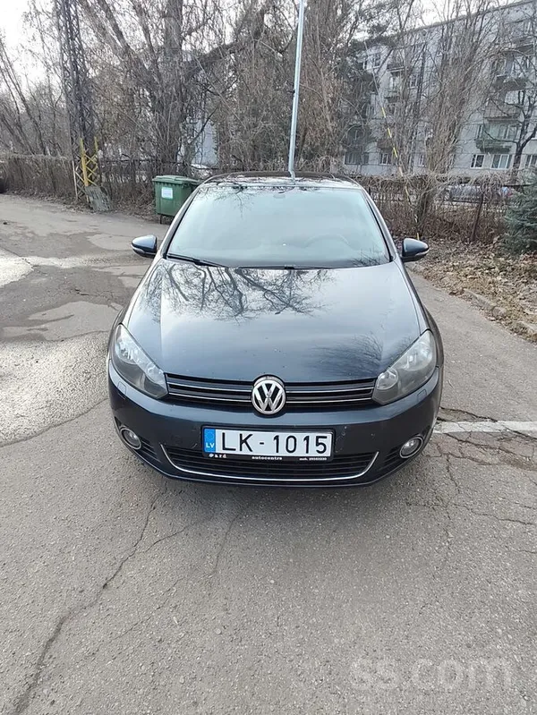 Volkswagen VW Golf Vl. 2.0 Dīzelis (103 kW / 140 Zs) Zobsiksn