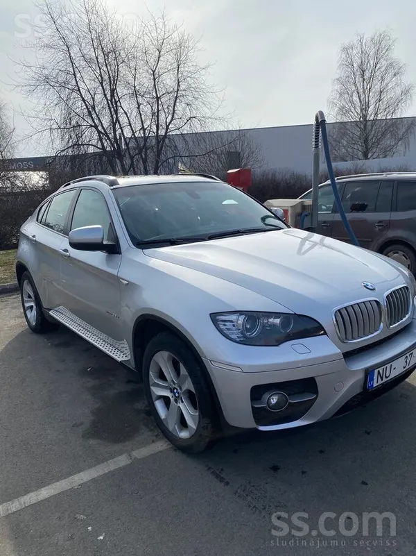 BMW BMW X6, 3.0D, M57 (divas turbīnas) ar motora jaudu