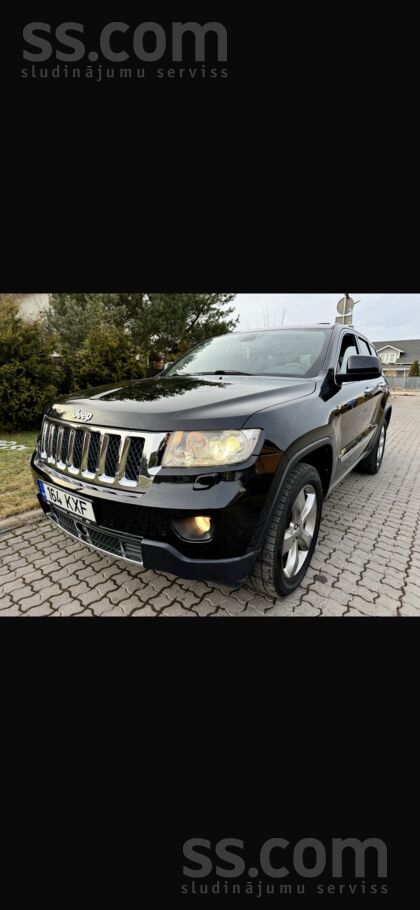 Jeep Grandcherokee Overland. Perfekta tehniska un vizuāla stāvokli. Ātrumkār