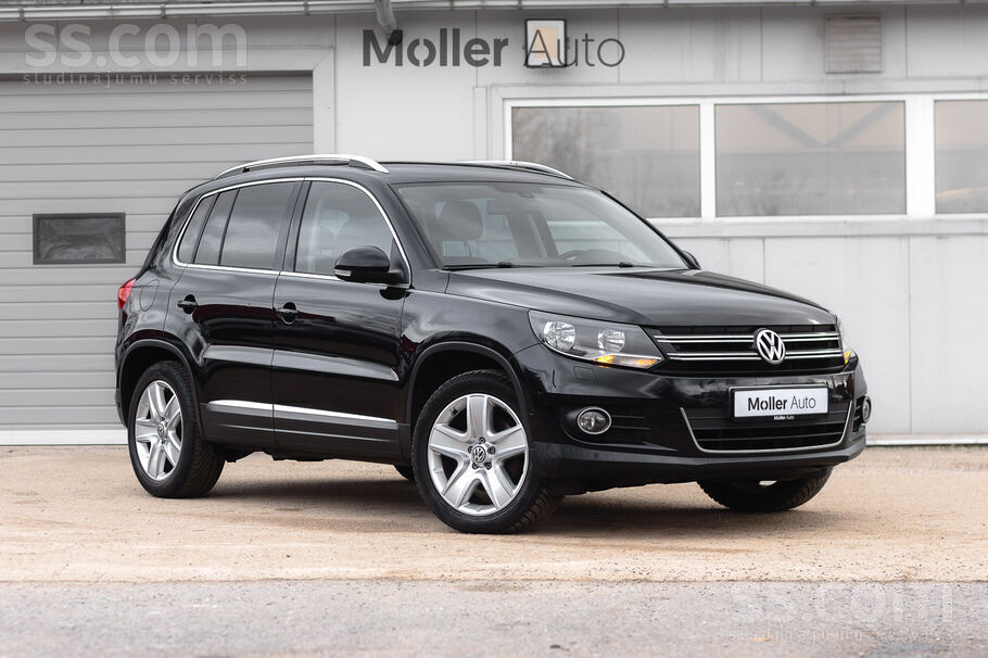 Volkswagen VW Tiguan 2.0d ar manuālu pārnesumkārbu. 