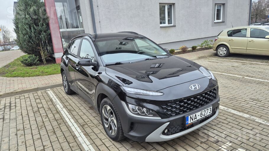 Pārdodu Hyundai Kona 1.6 Hybrid ar mazu nobraukumu. Visas apkopes veiktas pi