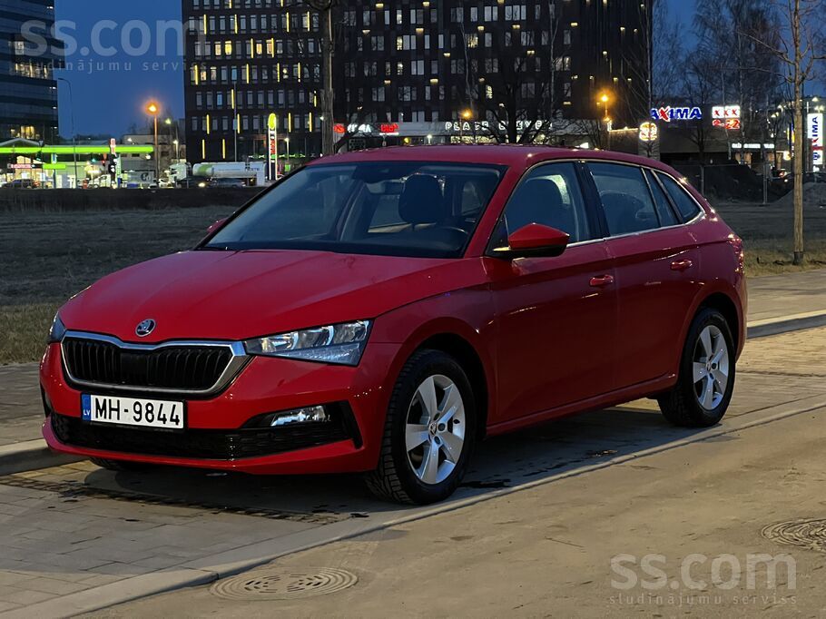 Škoda Scala (2019. gada nogales izlaidums) ar tikko izietu tehnisko apskati