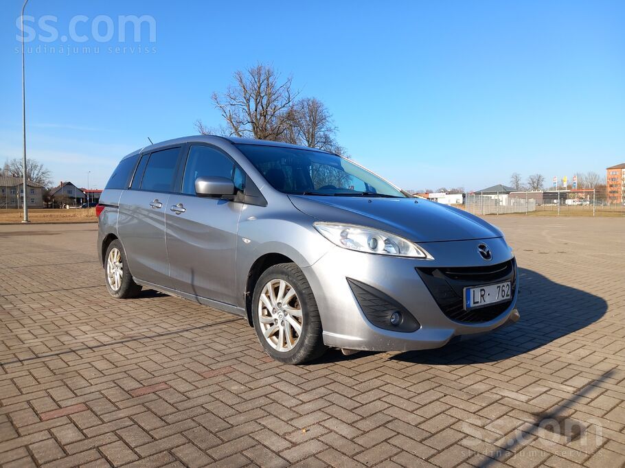 Pārdošanā Mazda 5 1.6 dīzelis. Jauna tehniskā apskate. Ļoti ekonomiska. Vieg