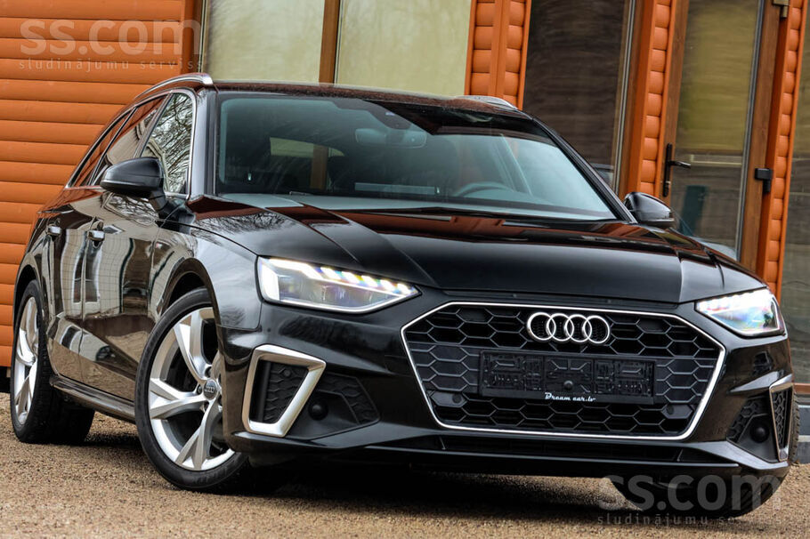 S-line Sportpaket Plus 2.0Tfsi. Automāts, S-line salons, šķeltā S-line ādas