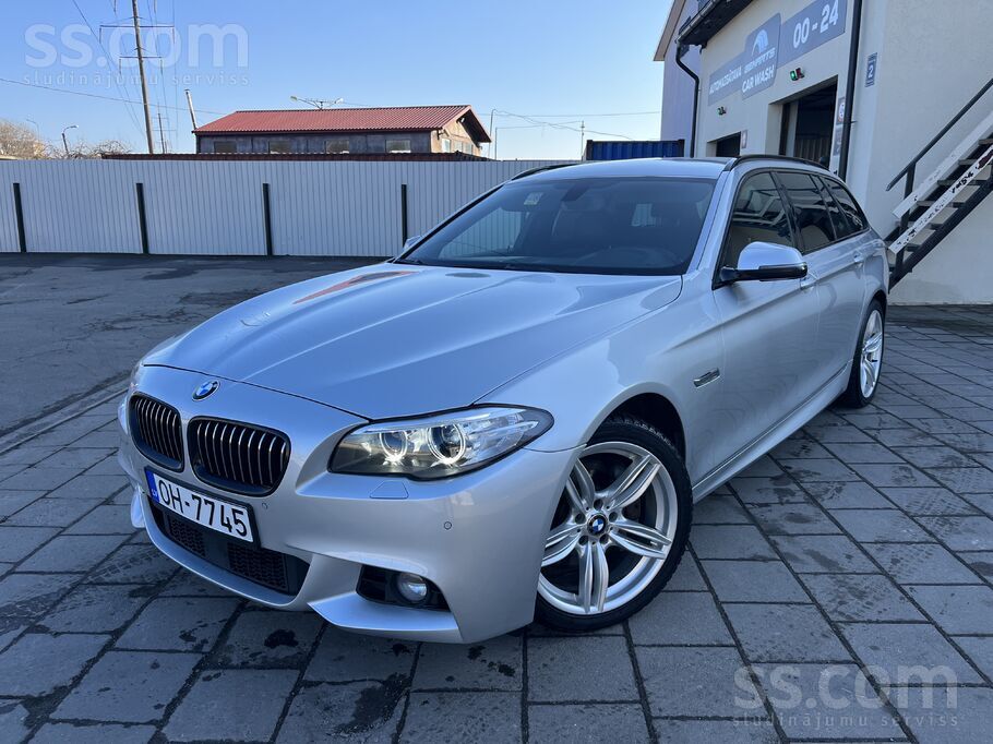 M-Sportpacket. Facelift 530d 3.0 190kw 2013 gads. Jauna TA 04.2027. Auto ērt