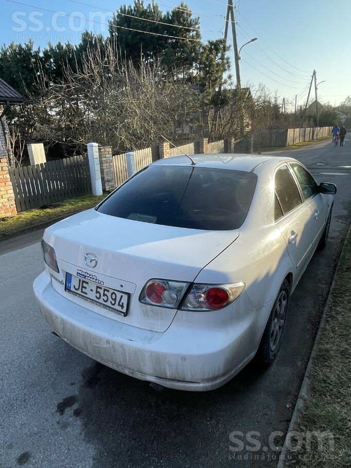 Mazda 6, 2006. gada, 2, 3 l benzīns, bez tehniskās apskates. 
Sakarīgas dur