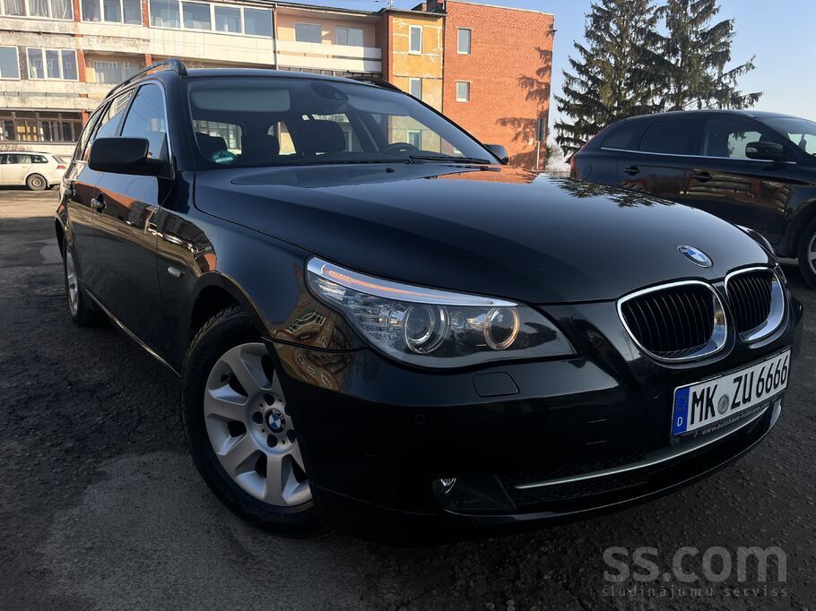 Pārdod BMW e61 Facelift 2009.Gada ar 2.0D (177hp) Manuāls. Auto tikko atdzīt