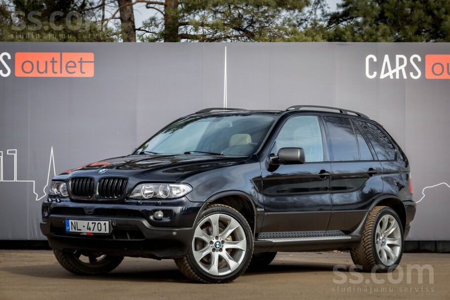 BMW BMW X5 ar 3.0 litru dīzeļdzinēju un automātisko tr