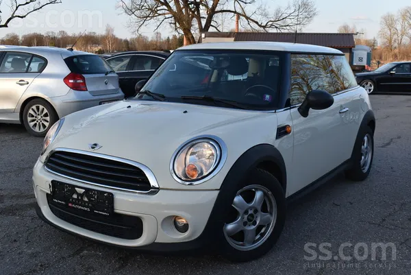 Mini Mini One 1.6L Dīzelis, 66kW, 12.2010 g. 