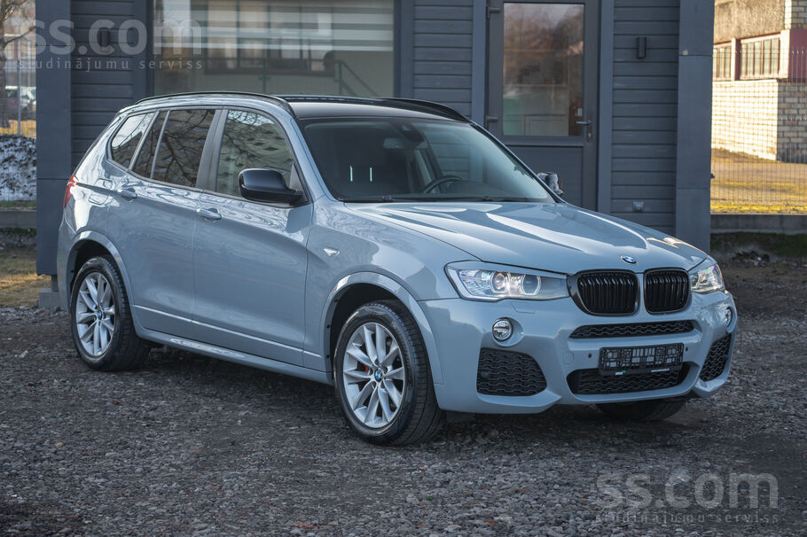 BMW BMW X3 3.0 dīzelis 190 kW xDrive, M-paka. Ievests 