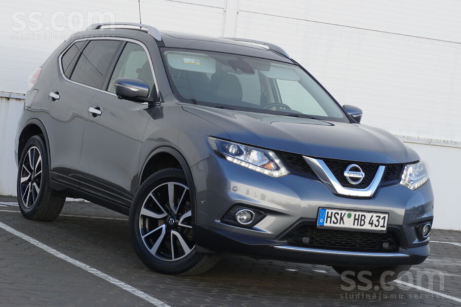 Nissan No Vācijas. 7 sēdvietu. Nissan X-Trail 1.6 dCi "Te