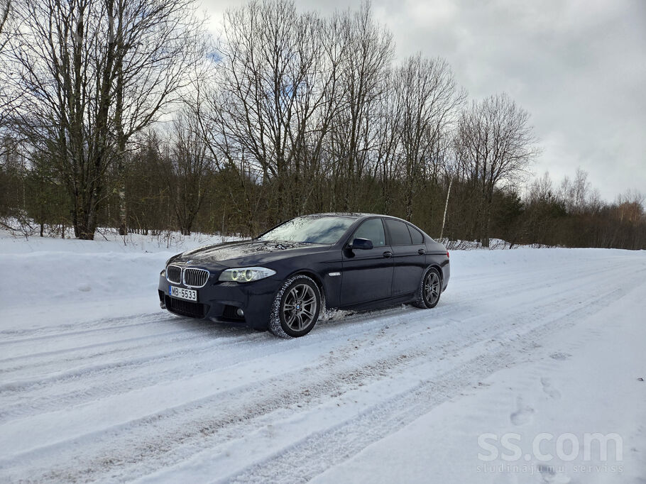 BMW Tirgojas BMW 525d f10, 3.0 dīzelis, no rūpnīcas m-