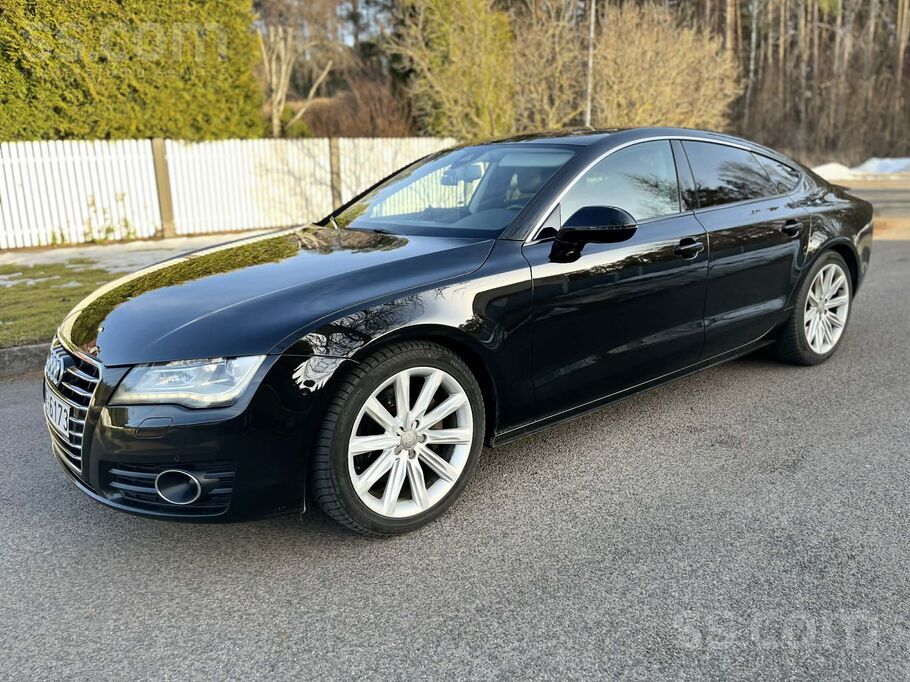 Audi Pārdošanā A7. Keramika uzklāta pagājušogad rudenī.