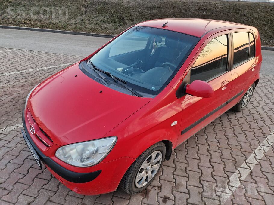 Pārdodu Hyundai Getz, 2006 gads, 1.4 benzīns, mehāniskā kārba.
Ekonomisks