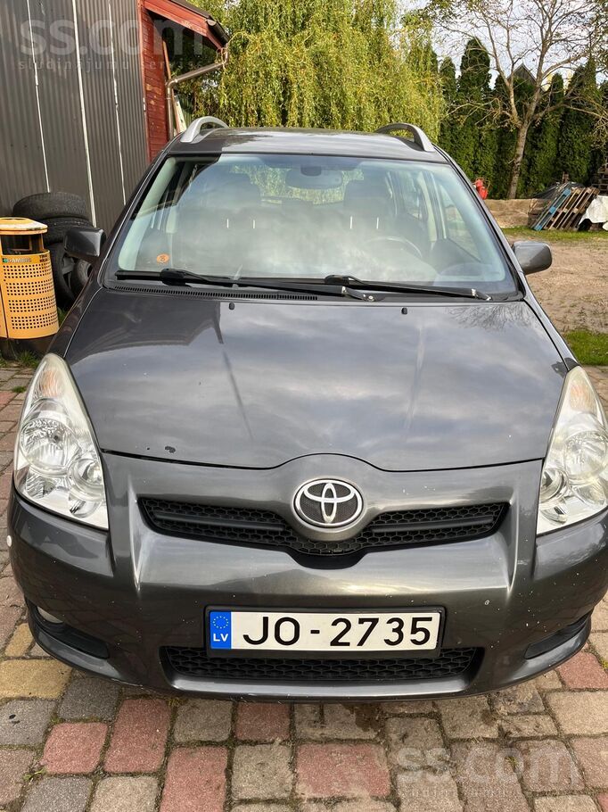Toyota Pārdodu Toyota Corolla Verso. 7 vietas. Auto normā