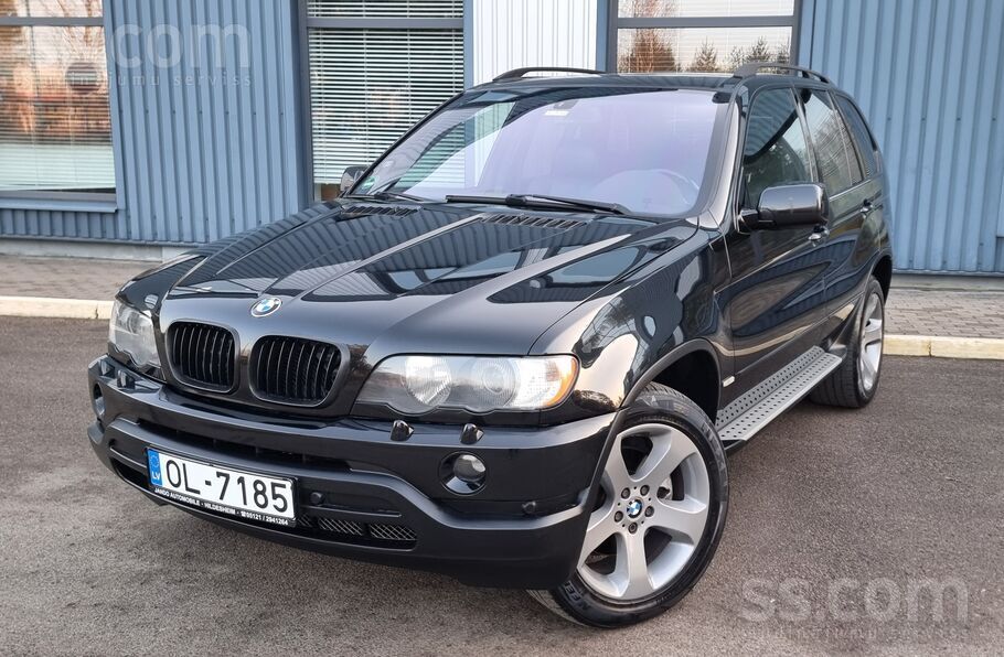 BMW Tikko no vacijas. Bmw x5.3.0d, sport paket, kpp Au