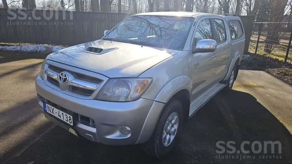 Toyota Pārdodu 2008.g. Toyota Hilux normālā tehniskā stāv