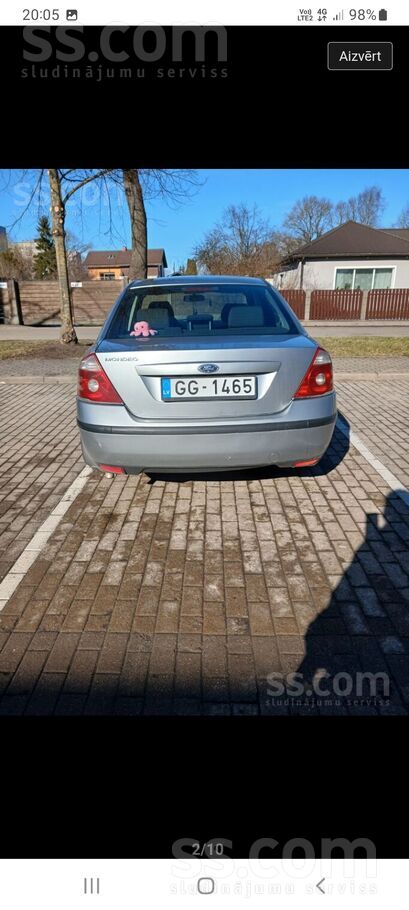Ford Pārdodu Ford Mondeo, 2006 gada, laba stāvoklī, vie