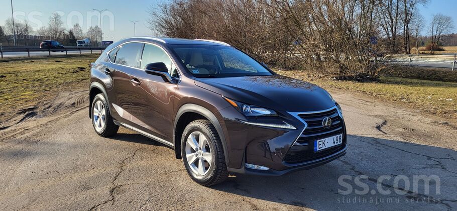 Lexus Nx200T 175kw
2016. gads pirmā reģistrācija, jauns auto pirkts Lexus W