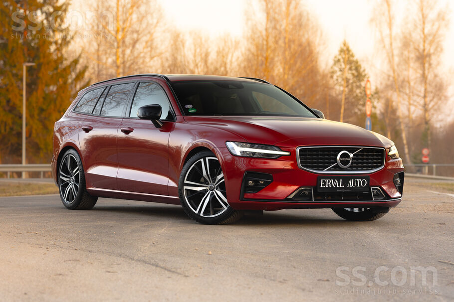 Volvo Tikko no Nīderlandes. R design Pārdod Volvo V60, 2