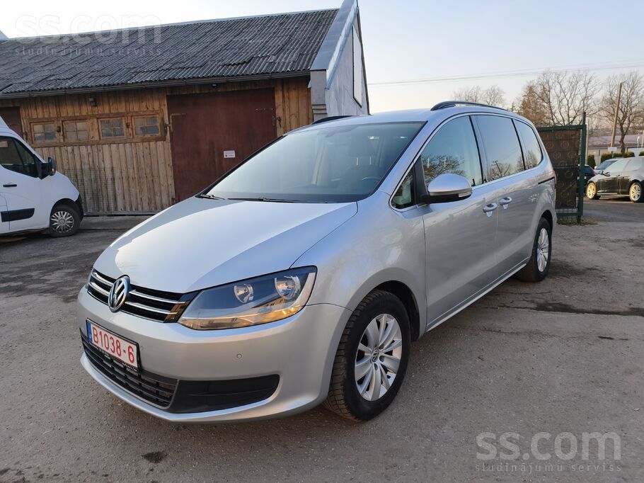 Volkswagen No Beļģijas VW Sharan 2.0Tdi-103Kw-140Zs. Auto ir 