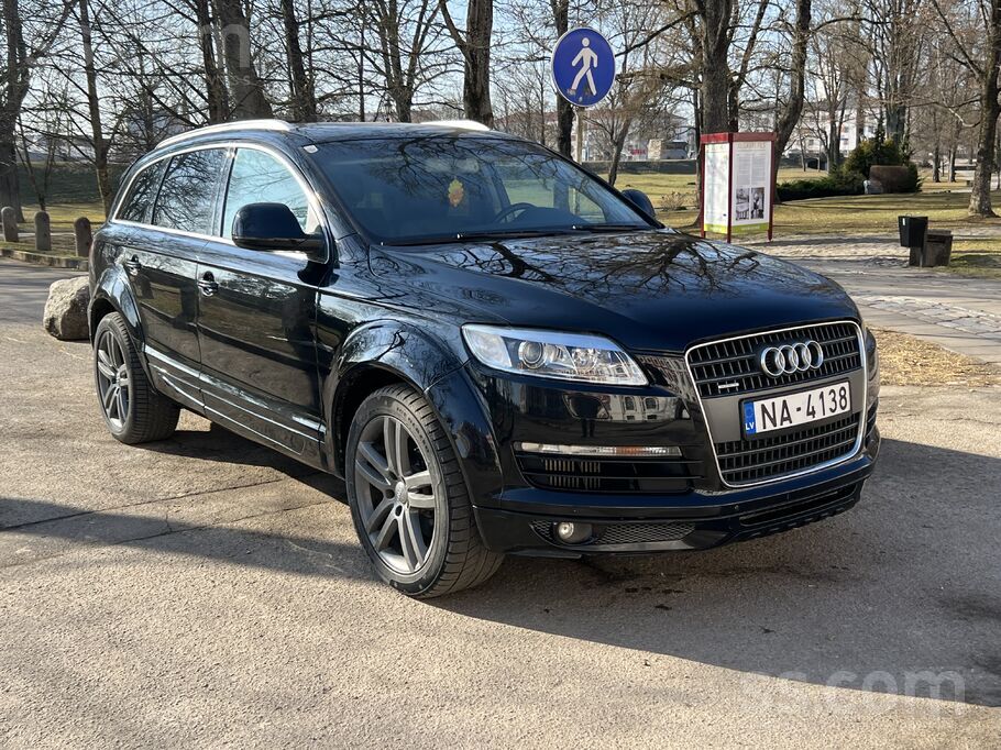 Audi Q7 3.0 tdi Quattro.
Uzticams un jaudīgs apvidus auto. Atbilstoši labā