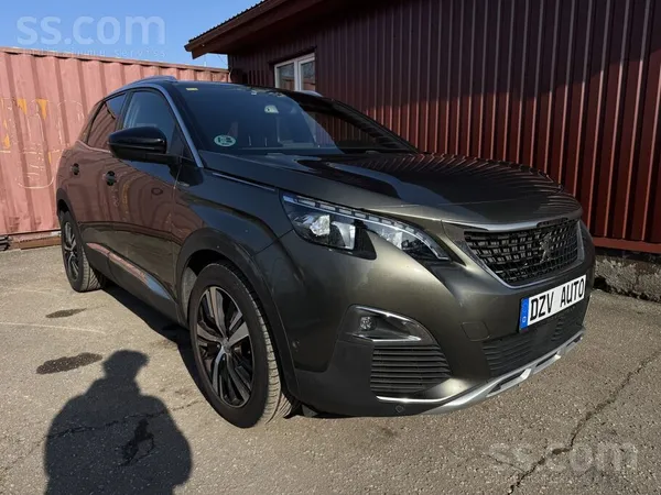 Peugeot Gt-Line Peugeot 3008 1.2i, Latvijā nav ekspluatēta