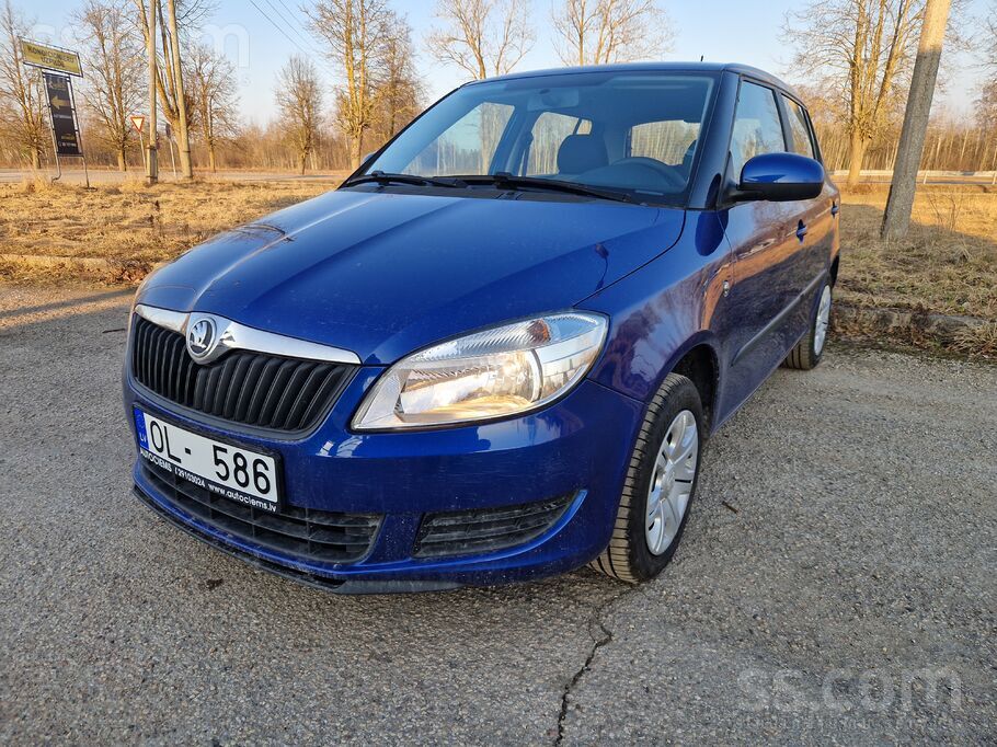 Skoda No Vacijas Škoda Fabia ar 1.2i benzIna dzinēju un 