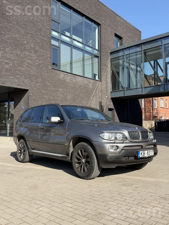 BMW Vislētākais e53 facelift manual tirgū ar tehnisko 