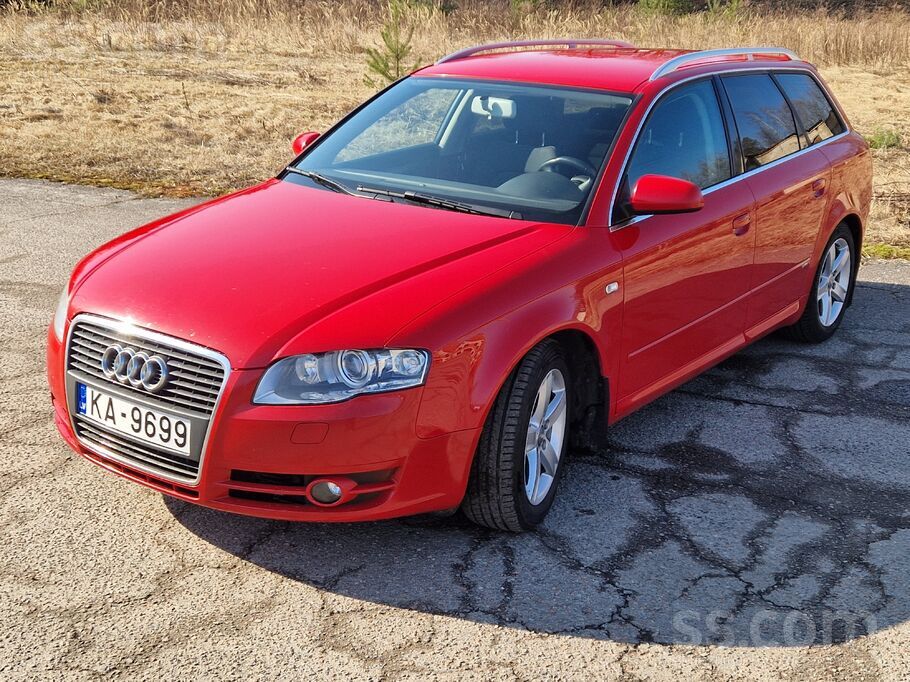 Audi Tikko no Somijas A4 s-line. Ta bez piezīmēm līdz 1
