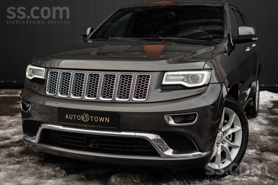 Jeep Grand Cherokee 3.0d 184kw Summit komplektācija
Ļoti labā tehniskā un