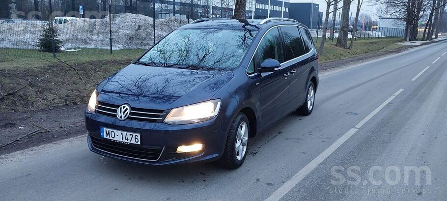 Volkswagen Sharan 7. vietas jaudīgais dzinējs 2.0 Tdi 130 kW
