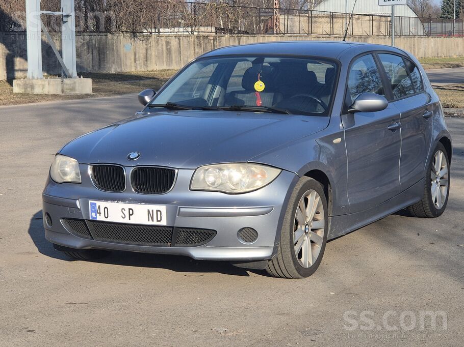 BMW BMW 1.sērija, 90kw, 6 ātrumu pārnesumkārba, tikko 