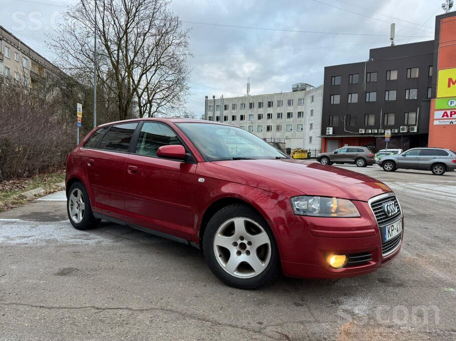 Audi Redzama rūsa, vizuāli nav ideālā stāvoklī. 